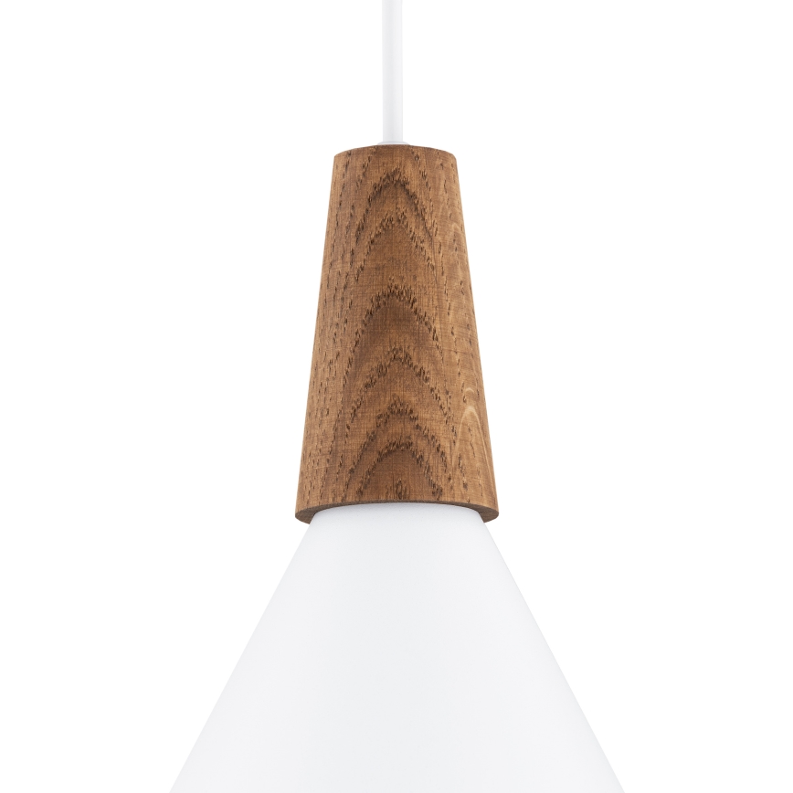 Argon 8630 - Candeeiro suspenso KEGEL 1xE27/15W/230V branco