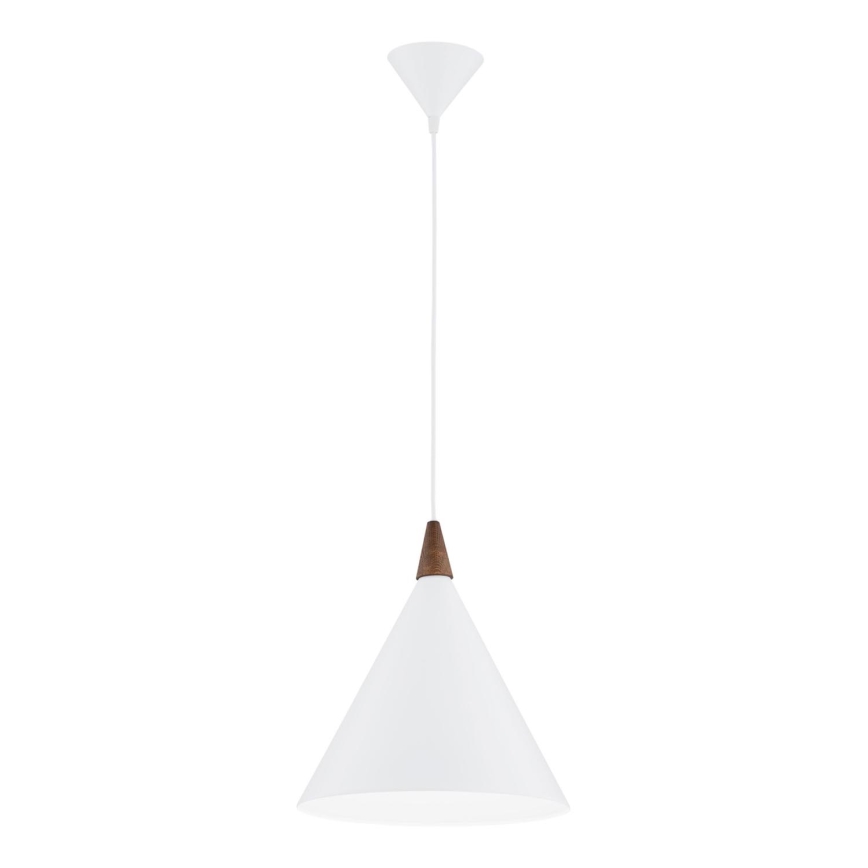 Argon 8631 - Candeeiro suspenso KEGEL 1xE27/15W/230V branco
