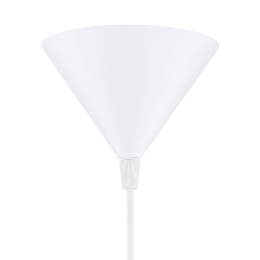 Argon 8631 - Candeeiro suspenso KEGEL 1xE27/15W/230V branco