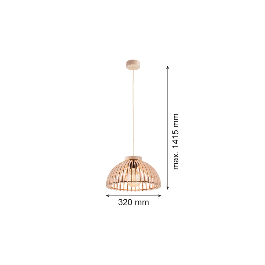 Argon 8633 - Candeeiro suspenso TRE 1xE27/15W/230V
