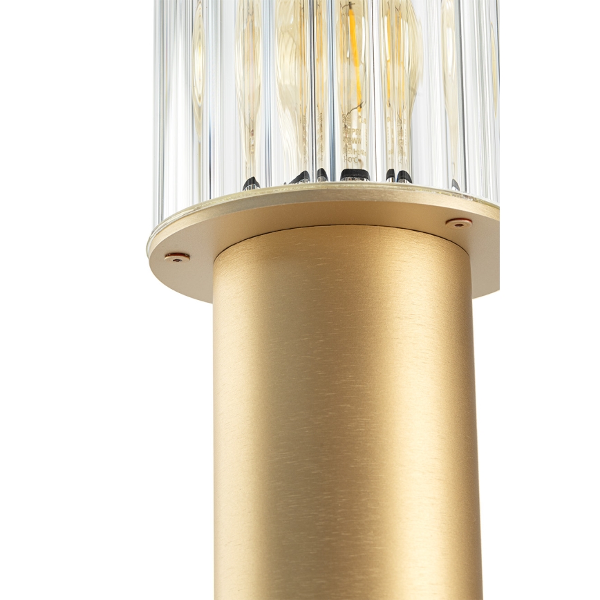 Argon 8753 - Candeeiro exterior NORFOLK 1xE27/15W/230V IP44 52cm dourado