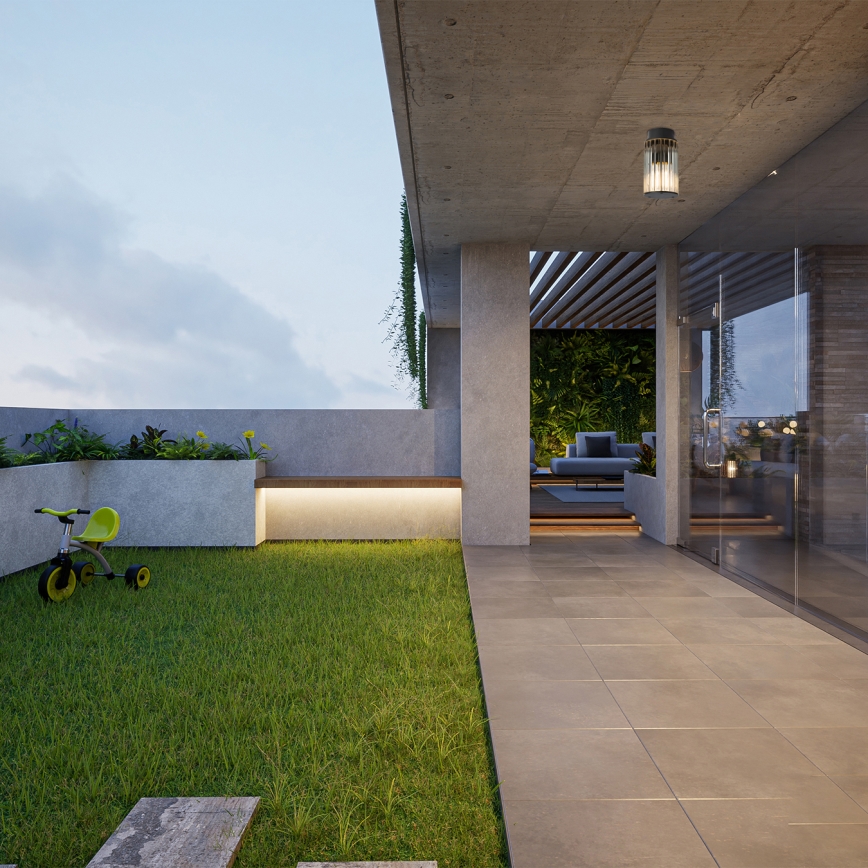 Argon 8773 - Iluminação de teto exterior NORFOLK 1xE27/15W/230V IP44 preto