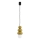 Argon 8787 - Candeeiro para casa de banho em fio ORLANDO PLUS 1xG9/6W/230V IP44 castanho
