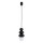 Argon 8788 - Candeeiro para casa de banho em fio ORLANDO PLUS 1xG9/6W/230V IP44 preto