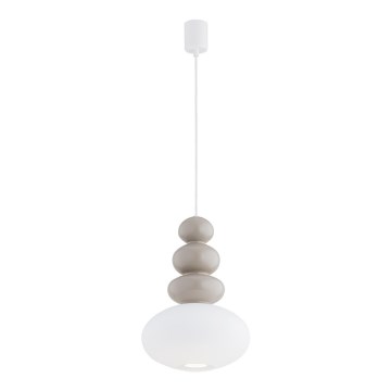 Argon 8819 - Candeeiro suspenso DIEGO 1xGU10/5W/230V branco/cinzento