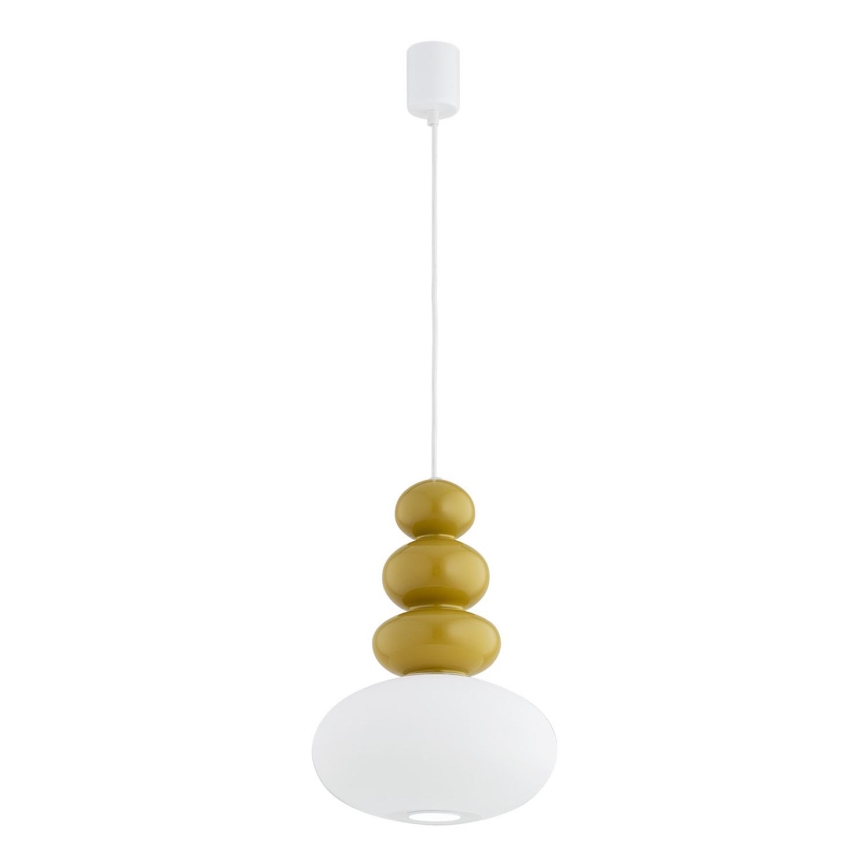 Argon 8821 - Candeeiro suspenso DIEGO 1xGU10/5W/230V branco/castanho