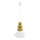 Argon 8821 - Candeeiro suspenso DIEGO 1xGU10/5W/230V branco/castanho