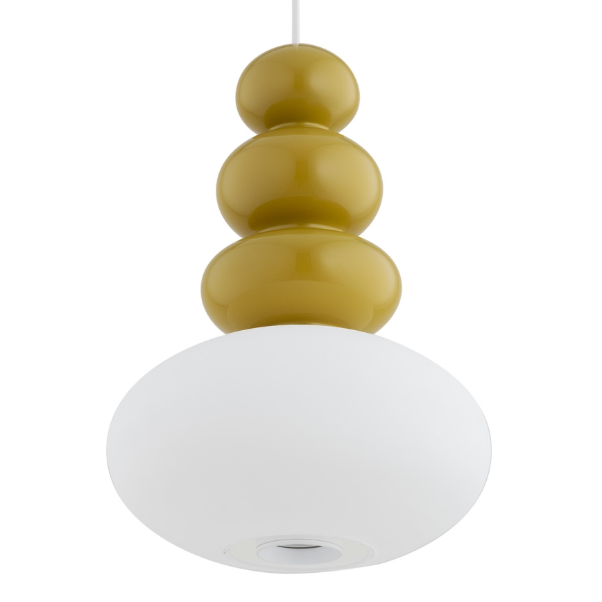 Argon 8821 - Candeeiro suspenso DIEGO 1xGU10/5W/230V branco/castanho