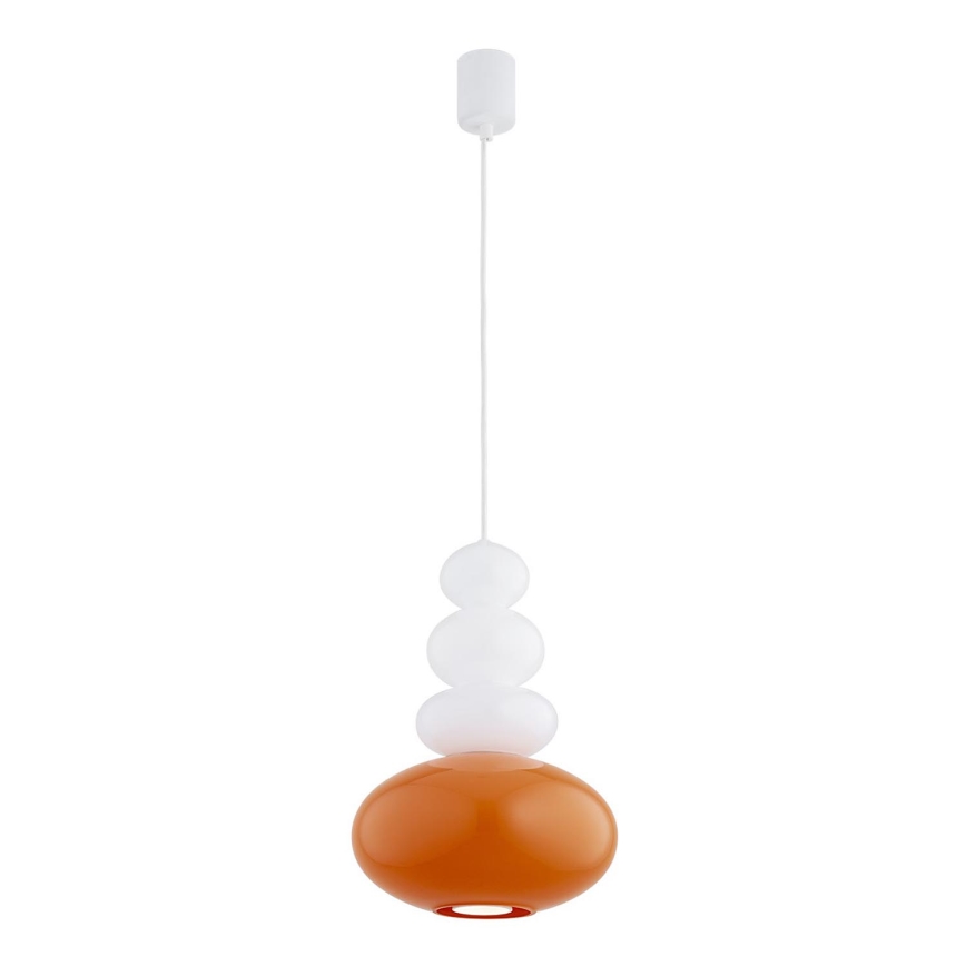 Argon 8822 - Candeeiro suspenso DIEGO 1xGU10/5W/230V branco/laranja