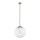 Argon 8828 - Candeeiro suspenso SACRAMENTO 1xGX53/8W/230V transparente/dourado