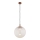 Argon 8829 - Candeeiro suspenso SACRAMENTO 1xGX53/8W/230V transparente/castanho