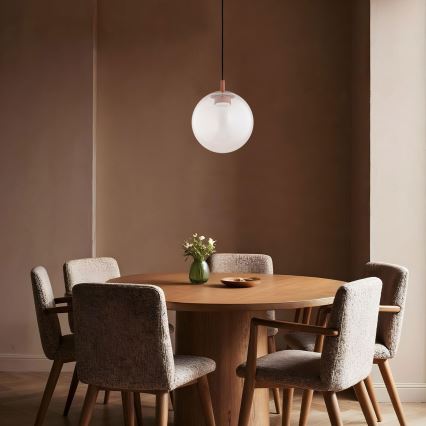 Argon 8829 - Candeeiro suspenso SACRAMENTO 1xGX53/8W/230V transparente/castanho