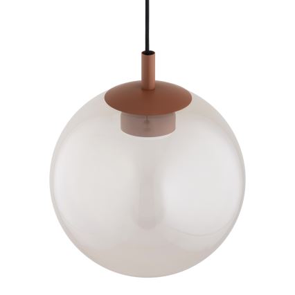 Argon 8829 - Candeeiro suspenso SACRAMENTO 1xGX53/8W/230V transparente/castanho