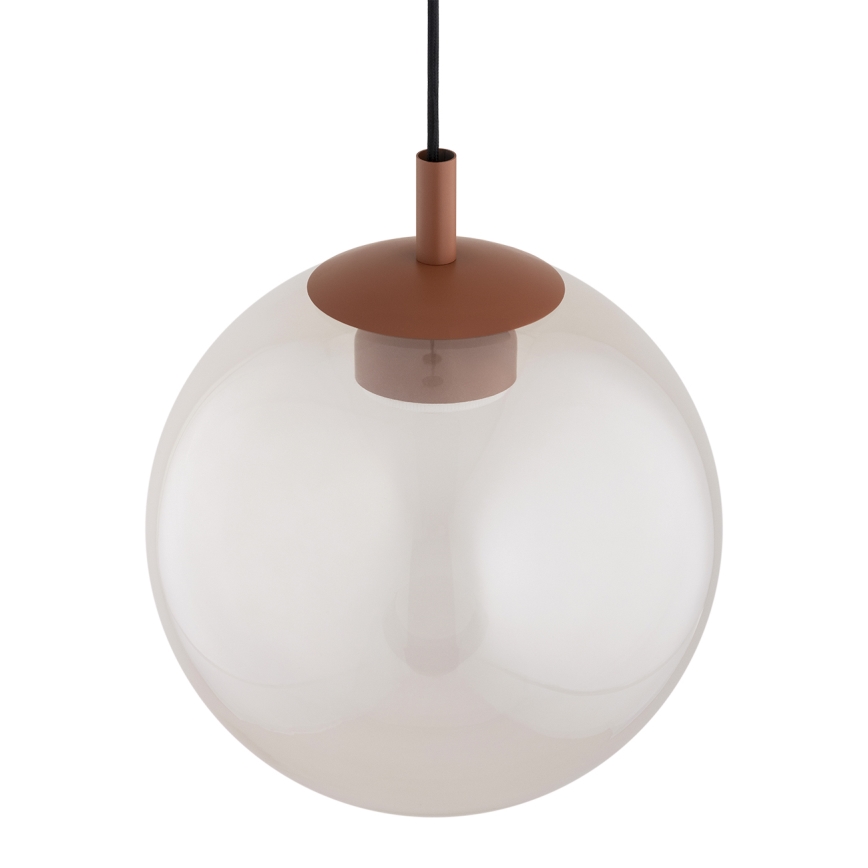 Argon 8829 - Candeeiro suspenso SACRAMENTO 1xGX53/8W/230V transparente/castanho