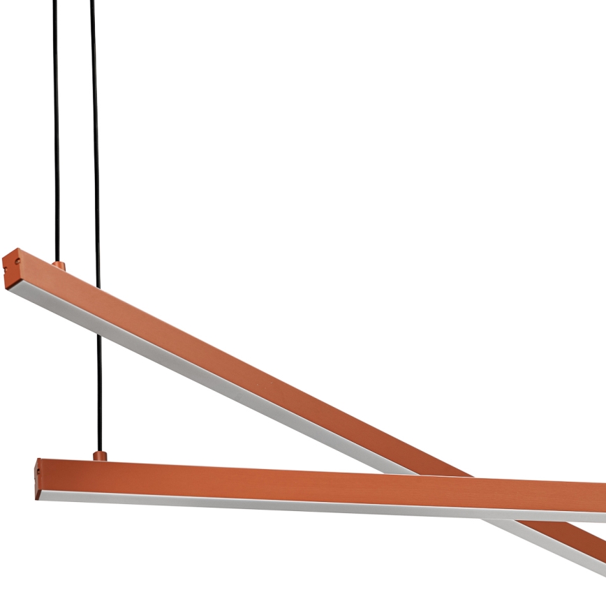 Argon 8837 - Candeeiro suspenso LED MIAMI LED/74W/230V 3000K castanho