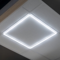 Armação LED embutida AVAR LED/40W/230V 6000K 59x59 cm