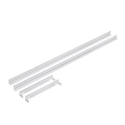 Armação metálica para a instalação de painéis LED 1200x300 mm branco