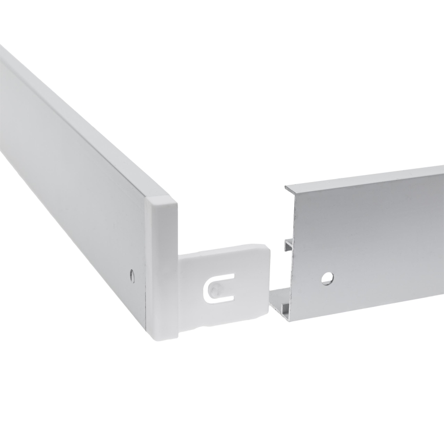 Armação metálica para a instalação de painéis LED 600x600 mm branco