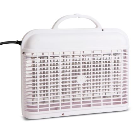 Armadilha elétrica de insetos LED UV/2W/230V branca