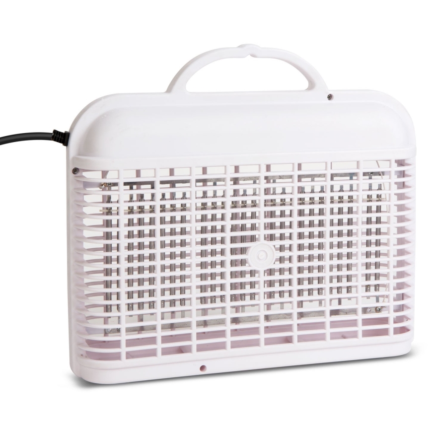 Armadilha elétrica de insetos LED UV/2W/230V branca