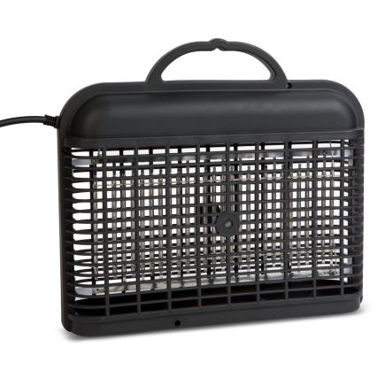 Armadilha elétrica de insetos LED UV/2W/230V preta