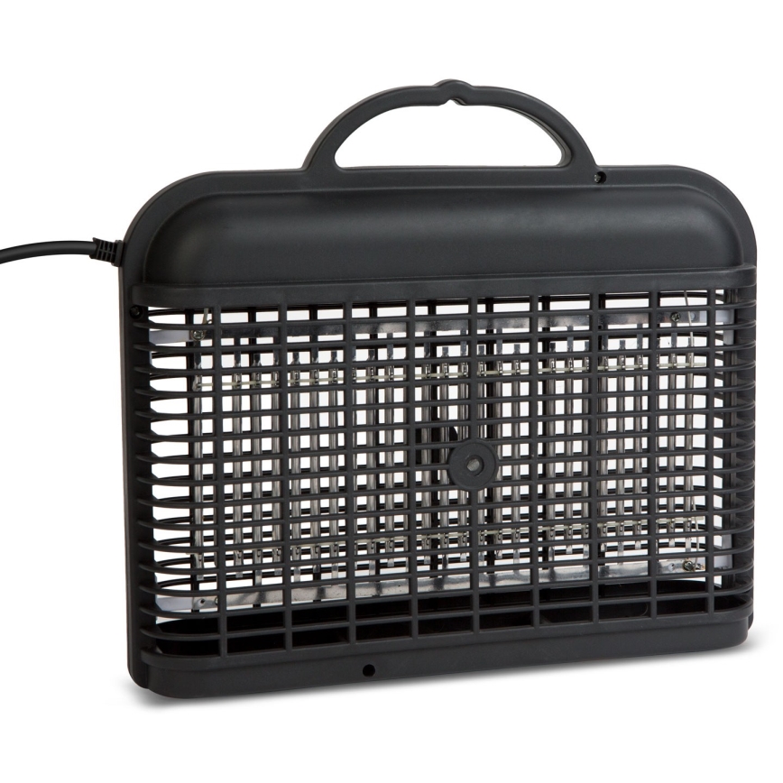 Armadilha elétrica de insetos LED UV/2W/230V preta