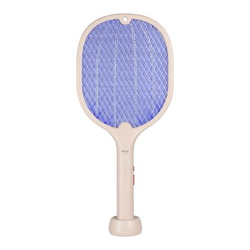 Armadilha elétrica para insetos LED 2em1 500 mAh/5V bege