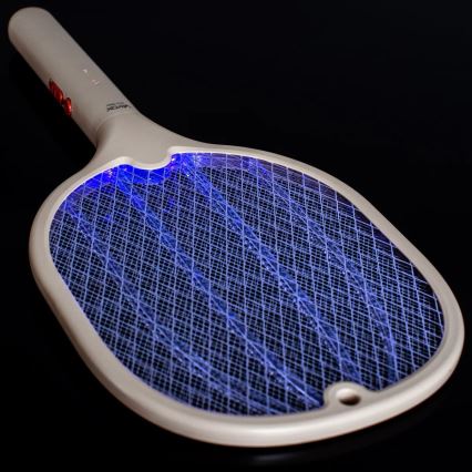 Armadilha elétrica para insetos LED 2em1 500 mAh/5V bege