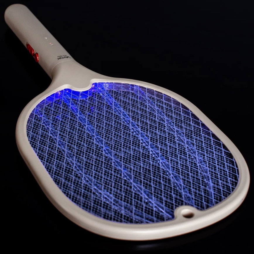 Armadilha elétrica para insetos LED 2em1 500 mAh/5V bege