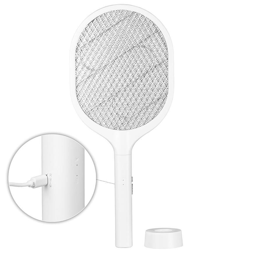 Armadilha elétrica para insetos LED 2em1 800 mAh/5V