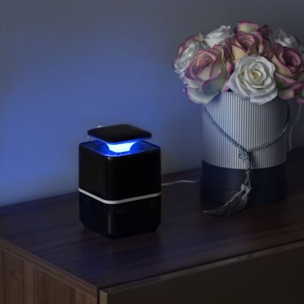 Armadilha elétrica para insetos LED USB/5V 40 m²