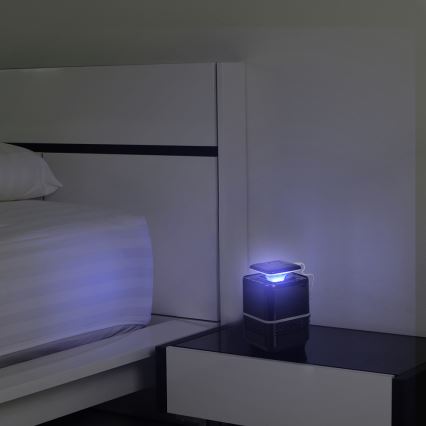 Armadilha elétrica para insetos LED USB/5V 40 m²