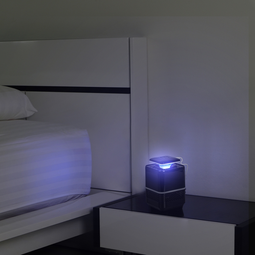 Armadilha elétrica para insetos LED USB/5V 40 m²