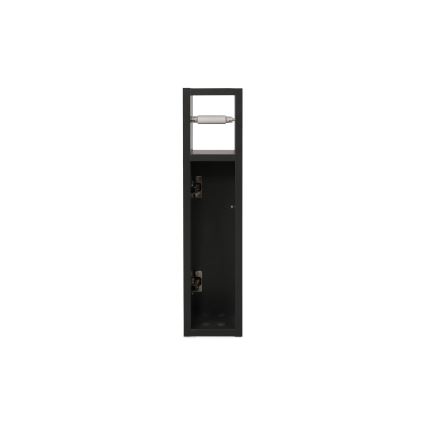 Armário com suporte para papel higiénico STAR 65x15 cm antracite