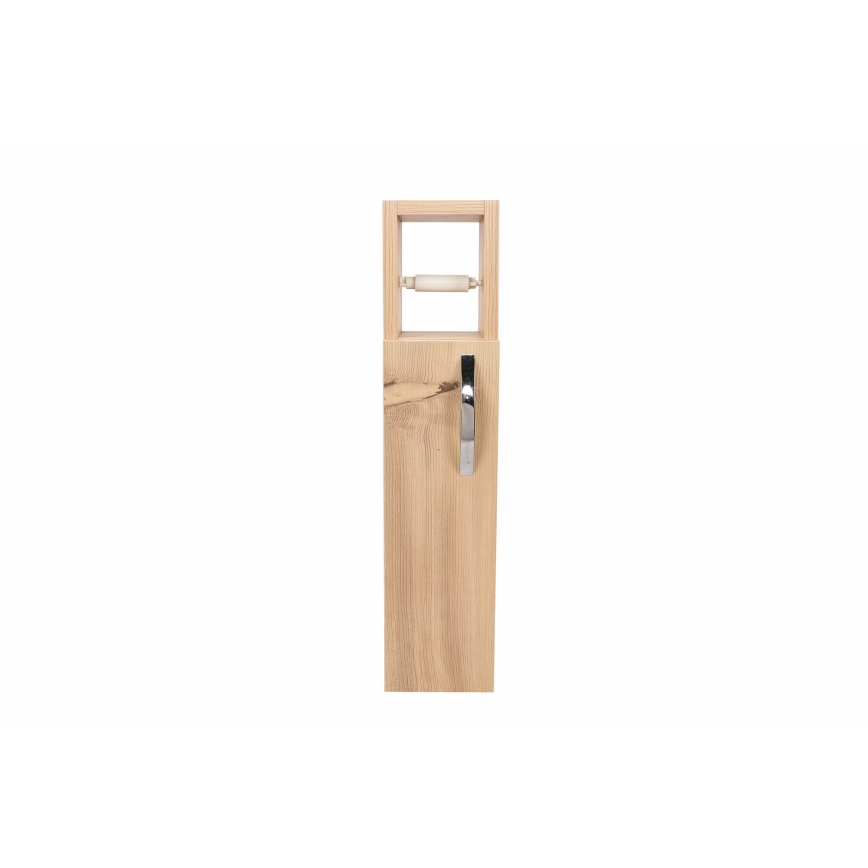 Armário com suporte para papel higiénico STAR 65x15 cm castanho