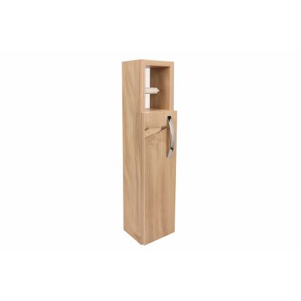 Armário com suporte para papel higiénico STAR 65x15 cm castanho