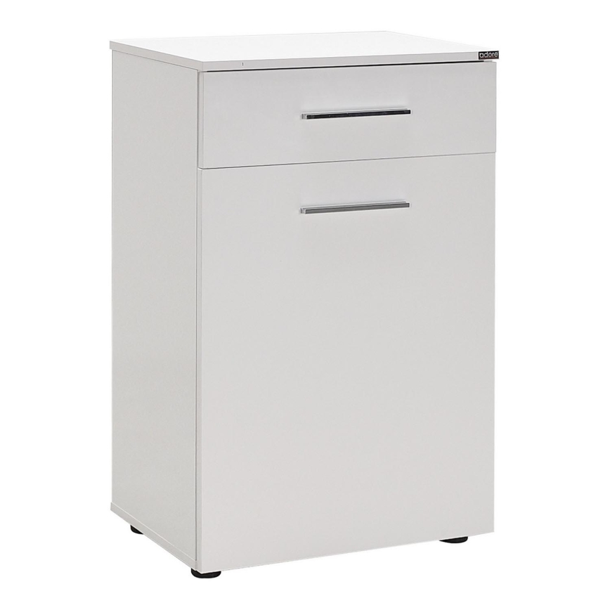 Armário de casa de banho 83x52 cm branco