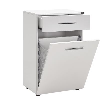 Armário de casa de banho 83x52 cm branco
