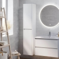 Armário de casa de banho LYKE 174 cm branco
