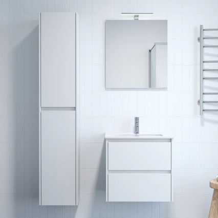 Armário de casa de banho LYKE 174 cm branco