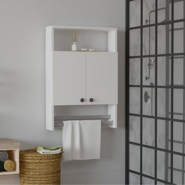 Armário de parede BANYO 87x60 cm branco