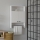Armário de parede BANYO 87x60 cm branco