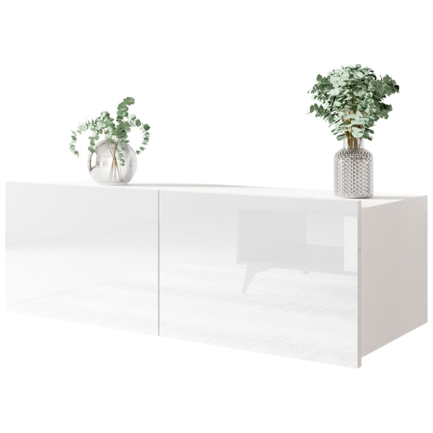 Armário de parede CALABRINI 34x105 cm branco