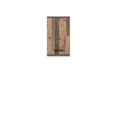 Armário de parede para casa de banho VENOM antracite/castanho