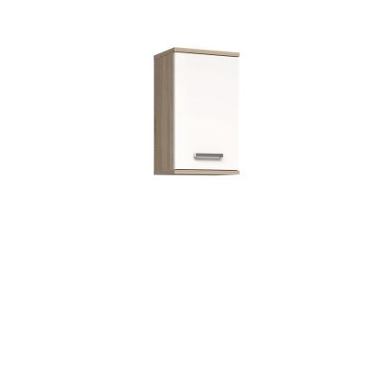 Armário de parede para casa de banho VENOM branco/carvalho sonoma