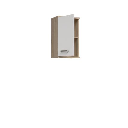 Armário de parede para casa de banho VENOM branco/carvalho sonoma