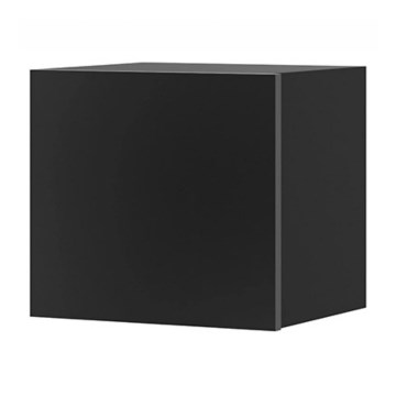 Armário de parede PAVO 34x34 cm preto brilhante