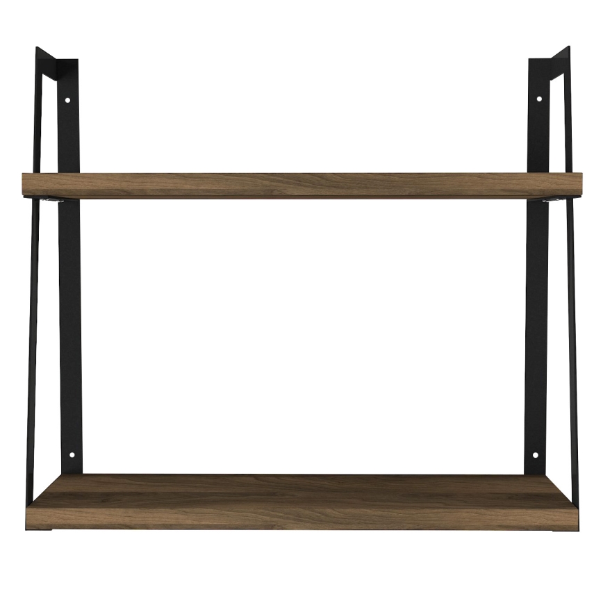 Armário de parede STELLA 40,2x45,4 cm castanho/preto