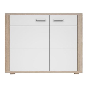Armário MOLDIS 85,5x107 cm castanho/branco