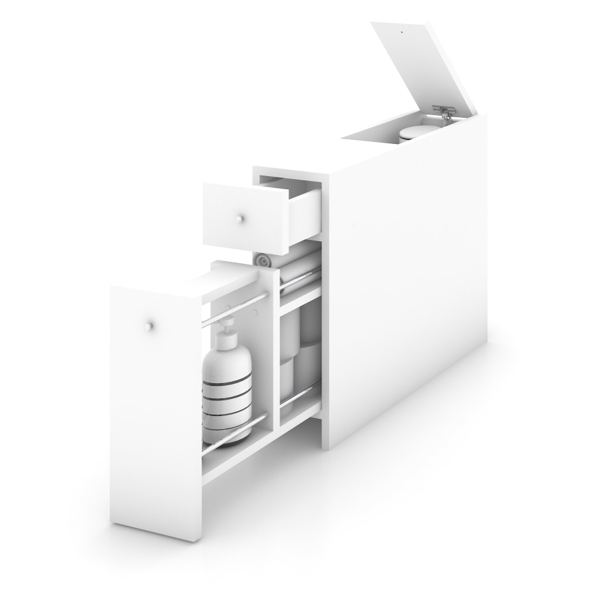 Armário para casa de banho SMART 60x55 cm branco